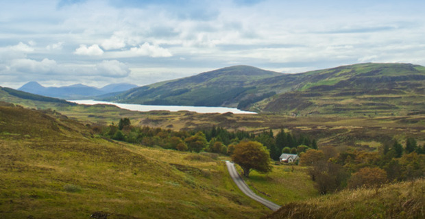 The landscape of Mull